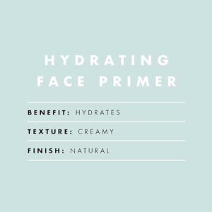 e.l.f., Hydrating Face Primer, Lightweight, Long Lasting, Creamy, Hydrates, Smooths