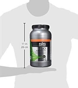 Science In Sport GO Electrolyte Powder Energy Drinks, High Carbohydrates and Sodium, Orange Flavour, 32 Servings Per 1.6kg
